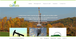 Desktop Screenshot of cambria-energy.com